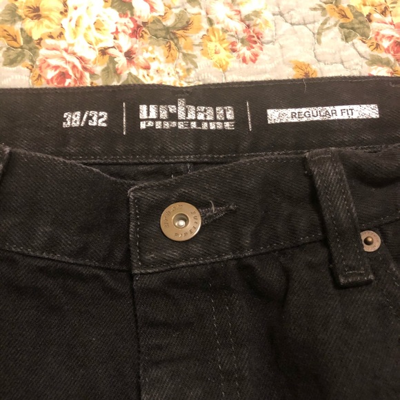 urban pipeline black jeans